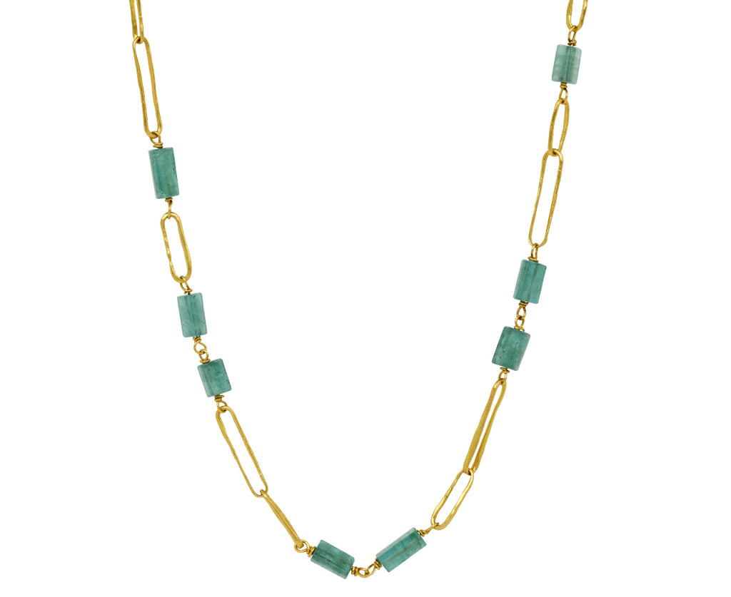 Rosanne Pugliese Green Tourmaline Wrap Necklace