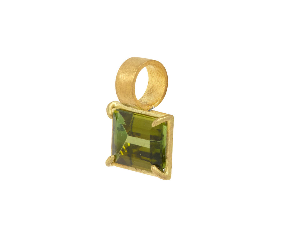 Green Tourmaline Mini Gem Pendant ONLY