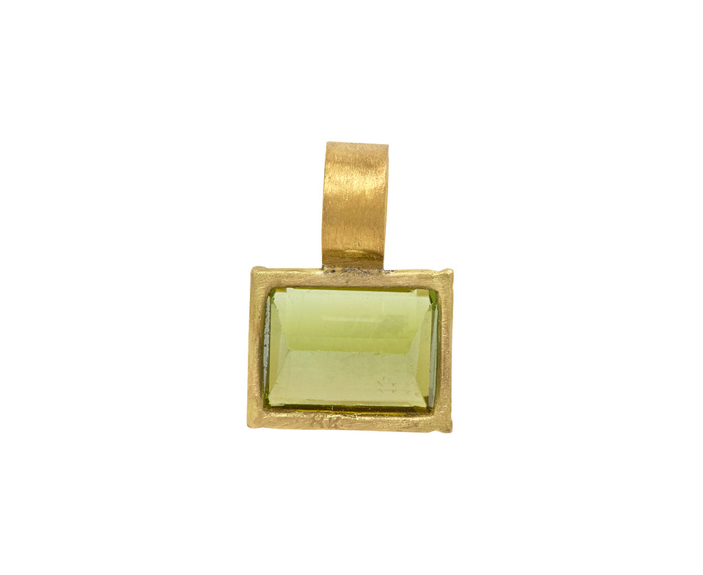 Green Tourmaline Mini Gem Pendant ONLY