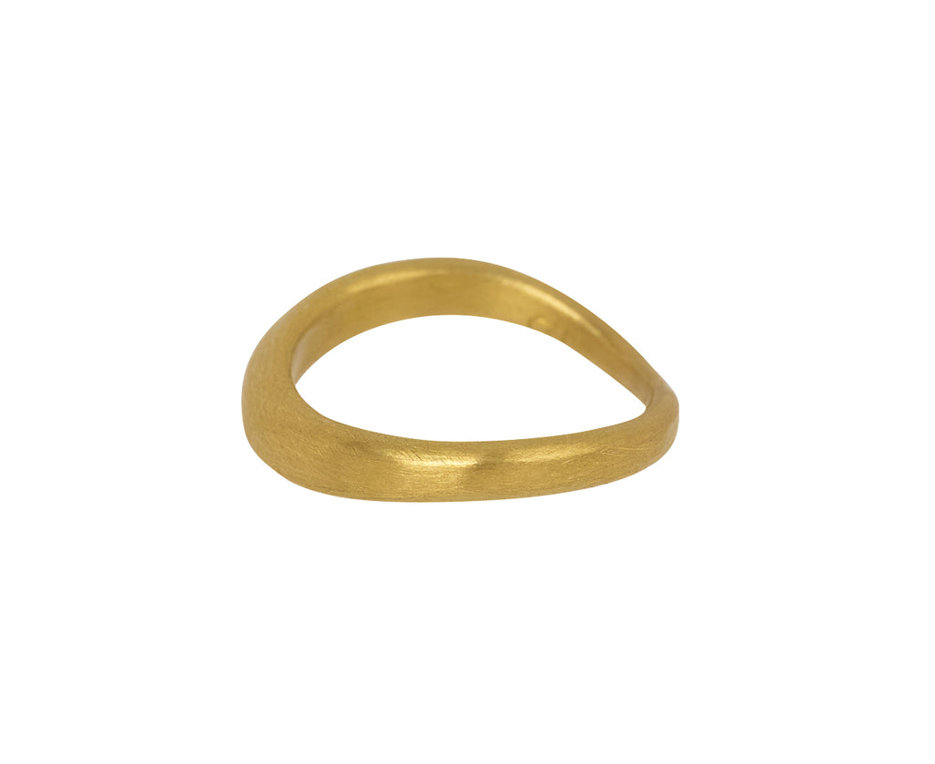 Rosanne Pugliese Wave Band Ring - Side View