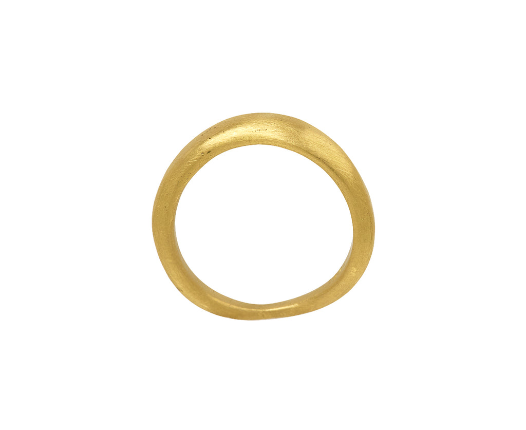 Rosanne Pugliese Wave Band Ring - Top Down View