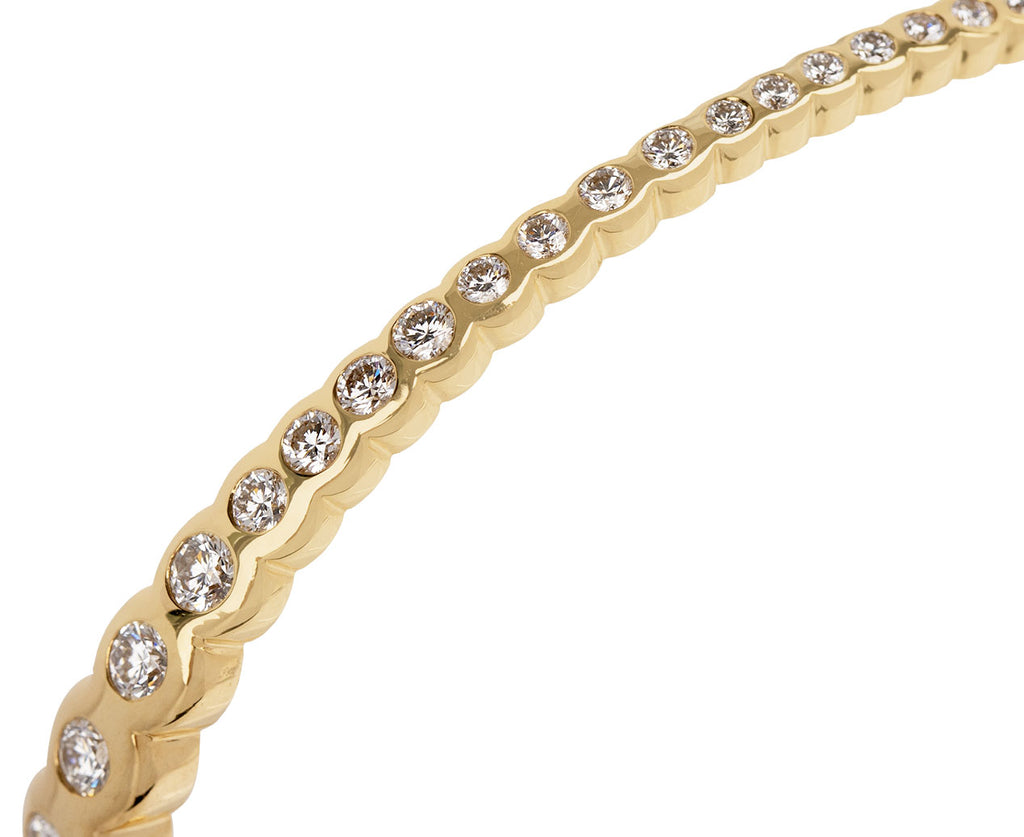 Renna Diamond Bubble Bracelet Other Side Close Up