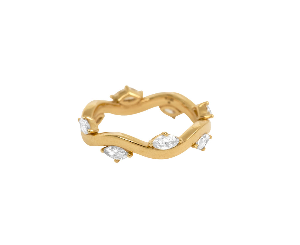 Marquise Diamond Constellation Ring