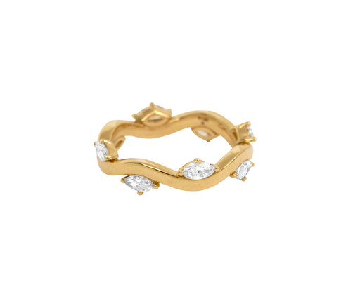 Marquise Diamond Constellation Ring