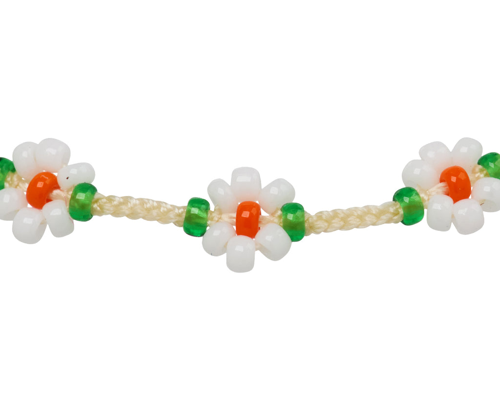 Tai Mini Daisy Flower Station Bracelet - Closeup