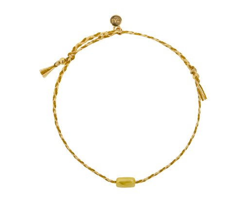 Tai Glass Bead Charm Bracelet