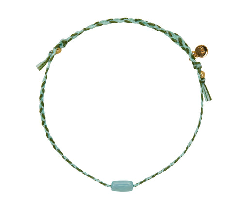 Tai Glass Bead Charm Bracelet