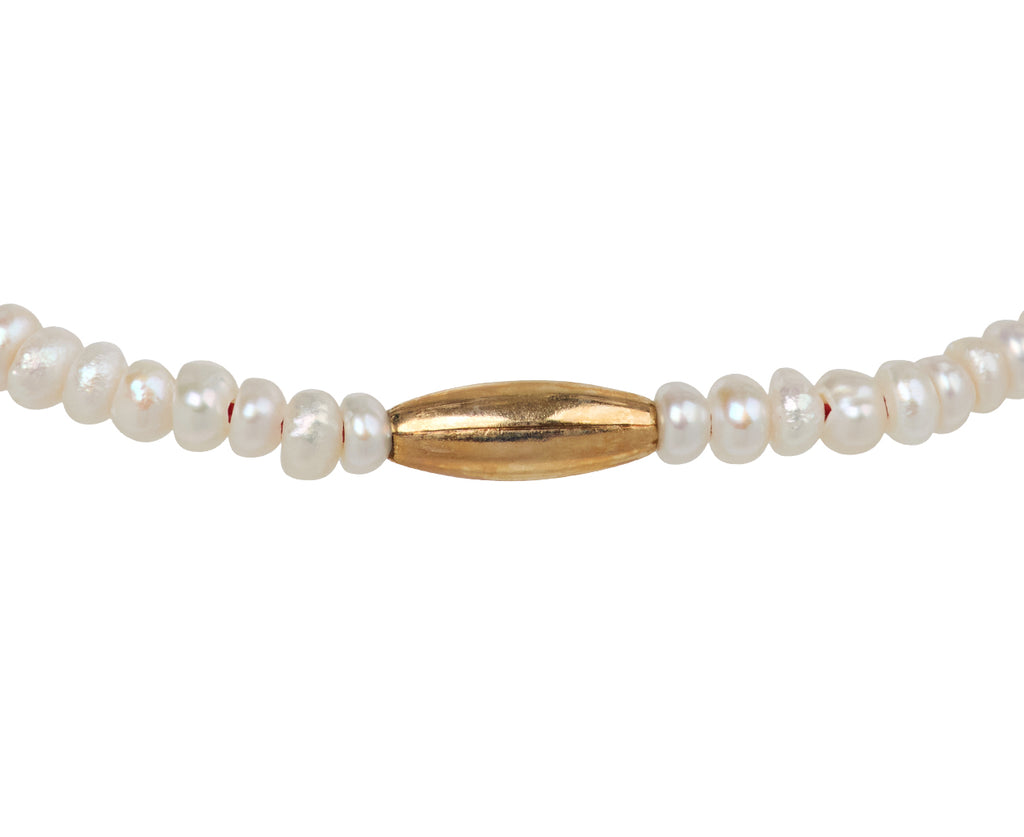 Tai Pearl Beaded Bracelet - Closeup