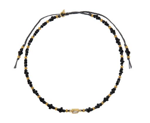 Tiny Japanese Bead Charm Bracelet