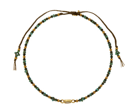 Tiny Turquoise Beaded Bracelet