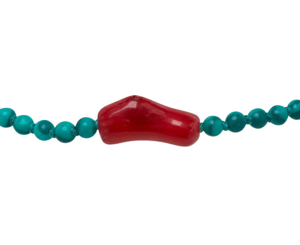 Tai Malachite Beaded Bracelet - Closeup