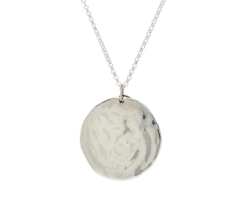 Rosa Maria Diamond Saturn and Jupiter Pendant Necklace - Back View