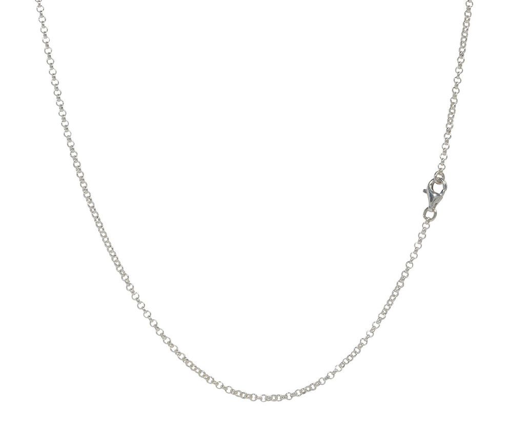 Rosa Maria Diamond Saturn and Jupiter Pendant Necklace - Closure