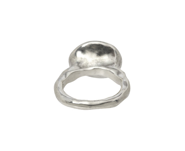 Rosa Maria Silver Blaze Ring