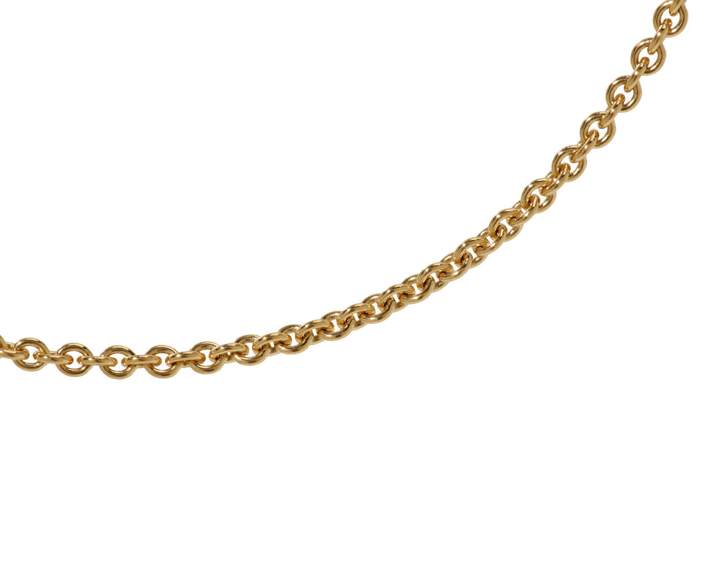 Long 1.5mm Cable Link Chain Necklace