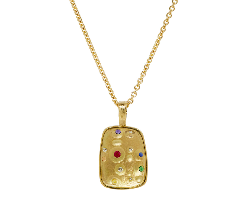 Rainbow Old Pathway Pendant Necklace