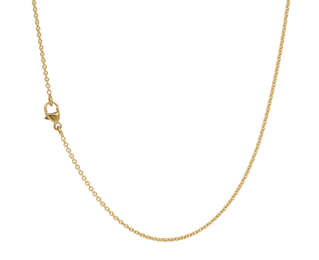 Diamond Tear Drop Pendant Necklace