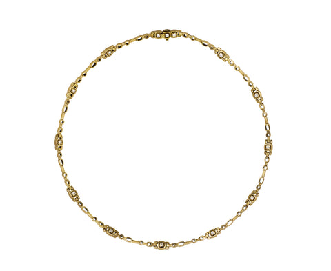 Diamond Path Necklace