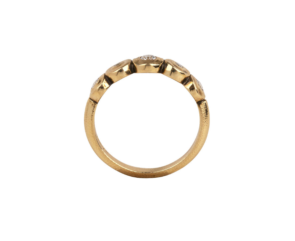 Diamond Five Seed Ring