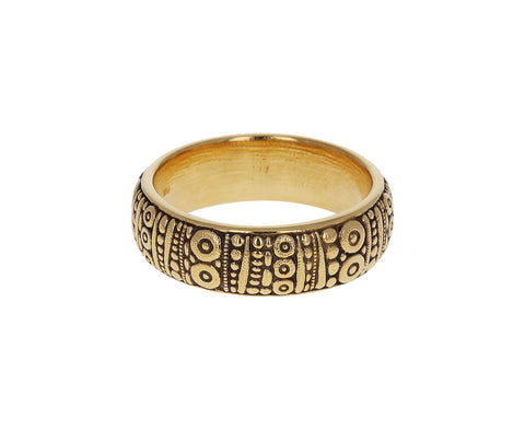 Gold Carved Band