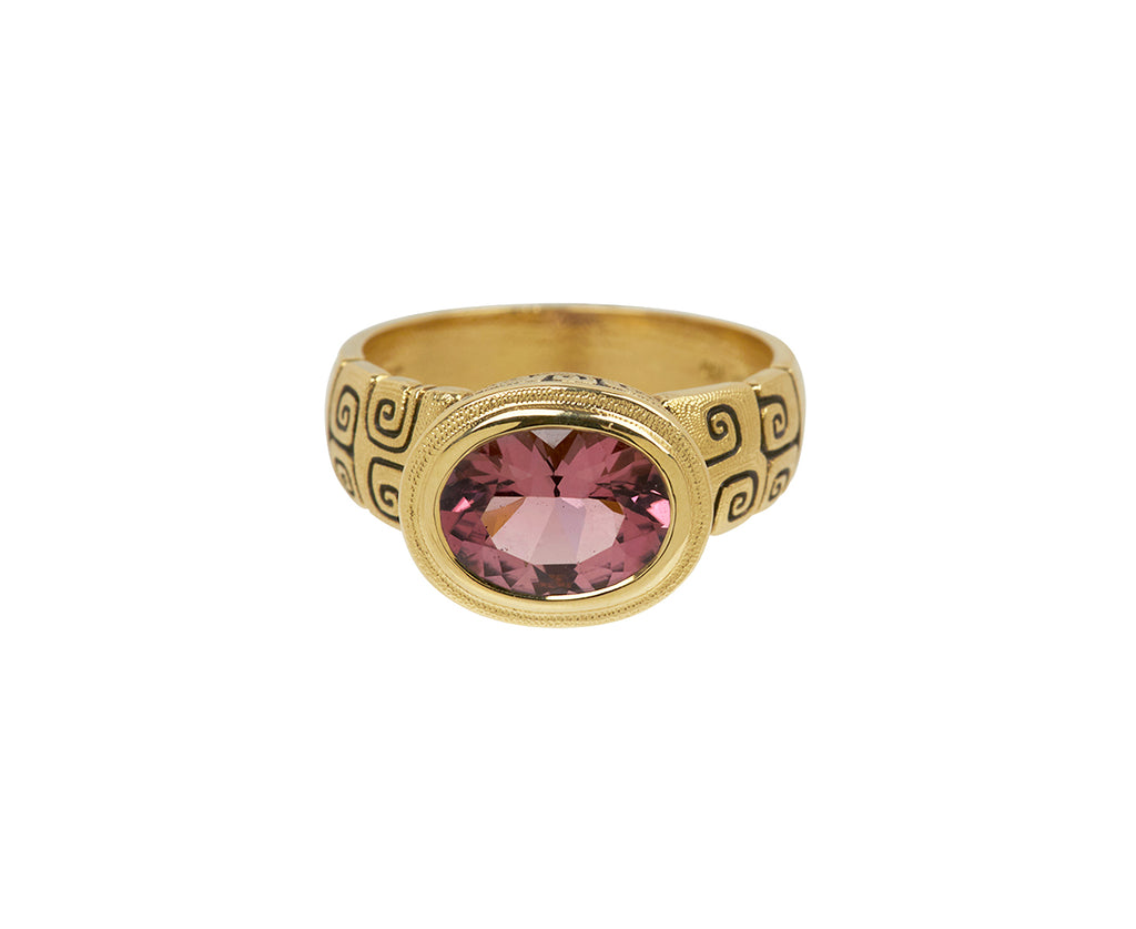 Pink Tourmaline J's Garden Ring