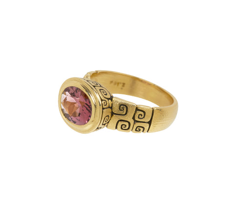 Pink Tourmaline J's Garden Ring