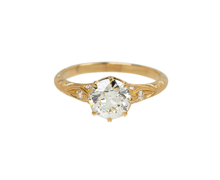 Old European Cut Nicole Diamond Solitaire