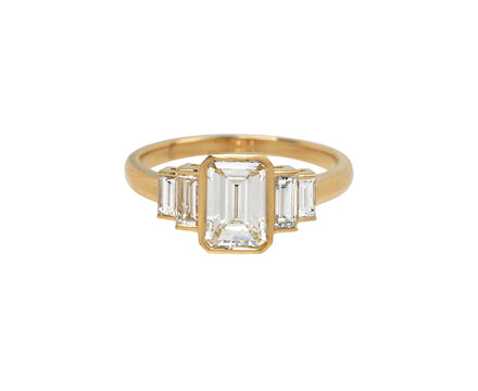 Emerald Cut Caroline Diamond Solitaire