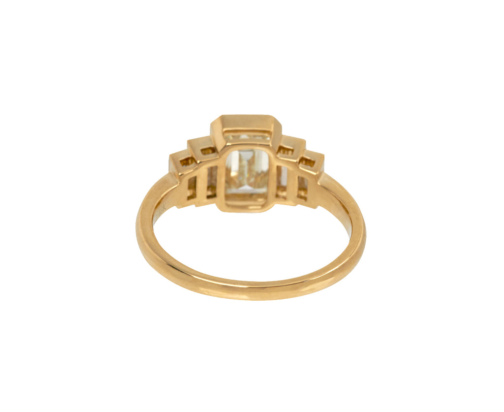 Emerald Cut Caroline Diamond Solitaire