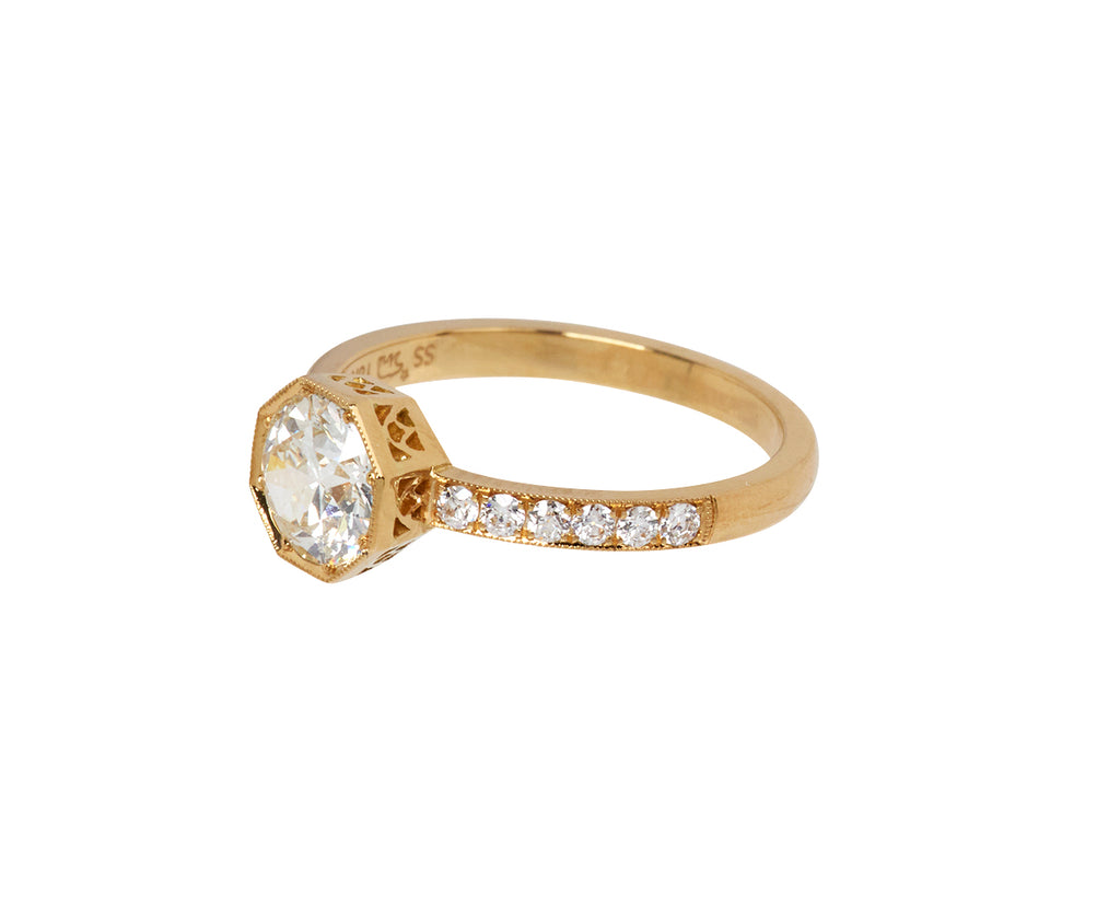Old European Cut Emerson Diamond Ring