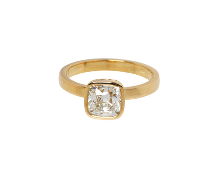 Cushion Cut Diamond Wyler Ring