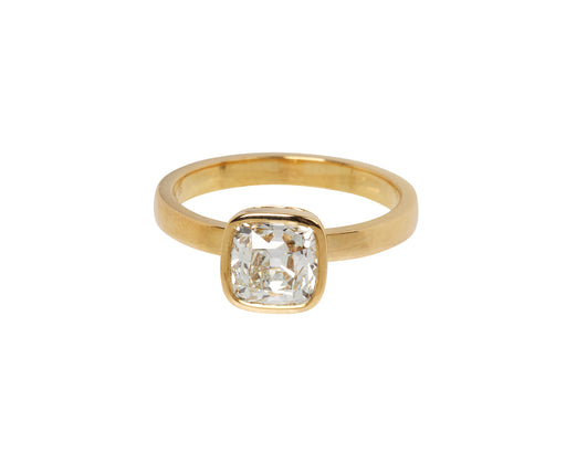Cushion Cut Diamond Wyler Ring