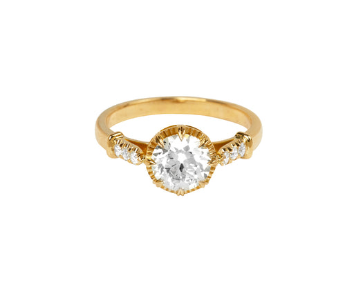 Old European Cut Arielle Diamond Solitaire