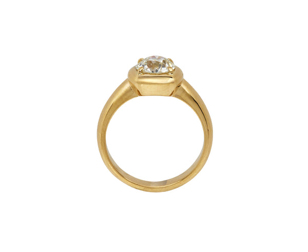 Old European Cut Cori Diamond Solitaire