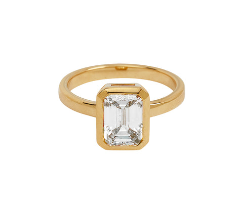 Single Stone Old European Cut Diamond Rae Ring