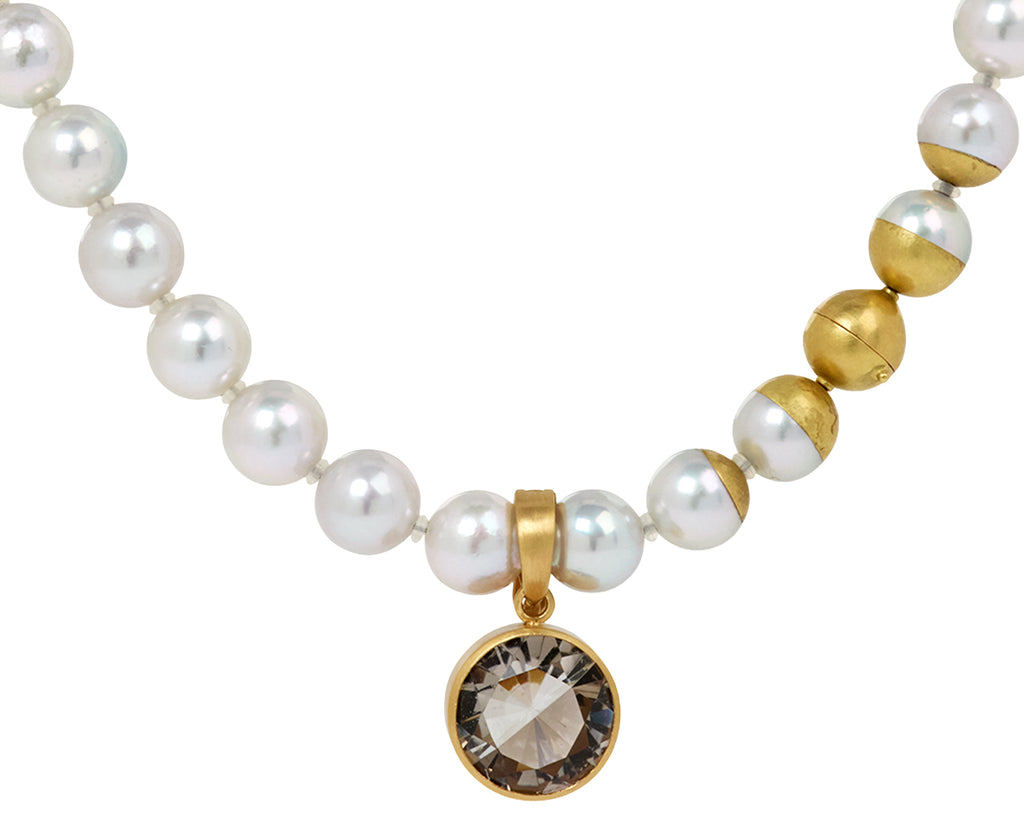 Quartz Fused Gem Pendant ONLY