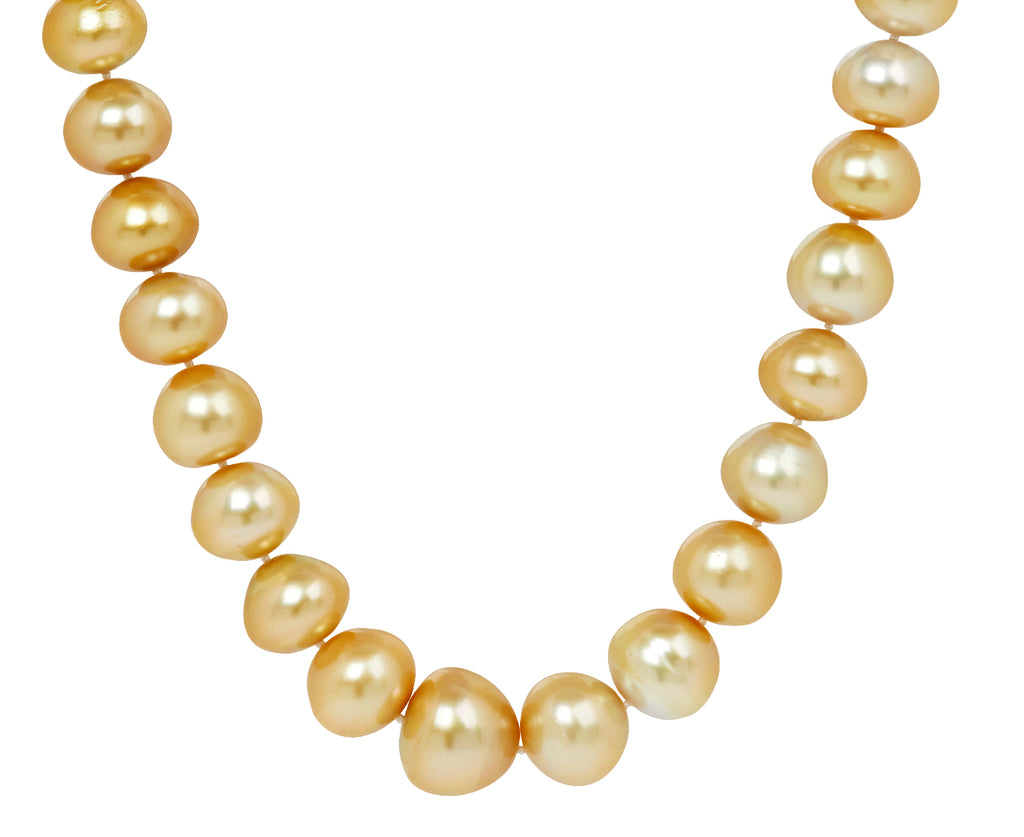 Golden South Sea Pearl Necklace