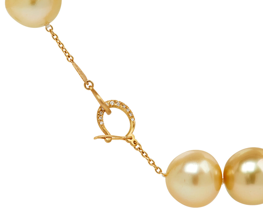 Golden South Sea Pearl Necklace