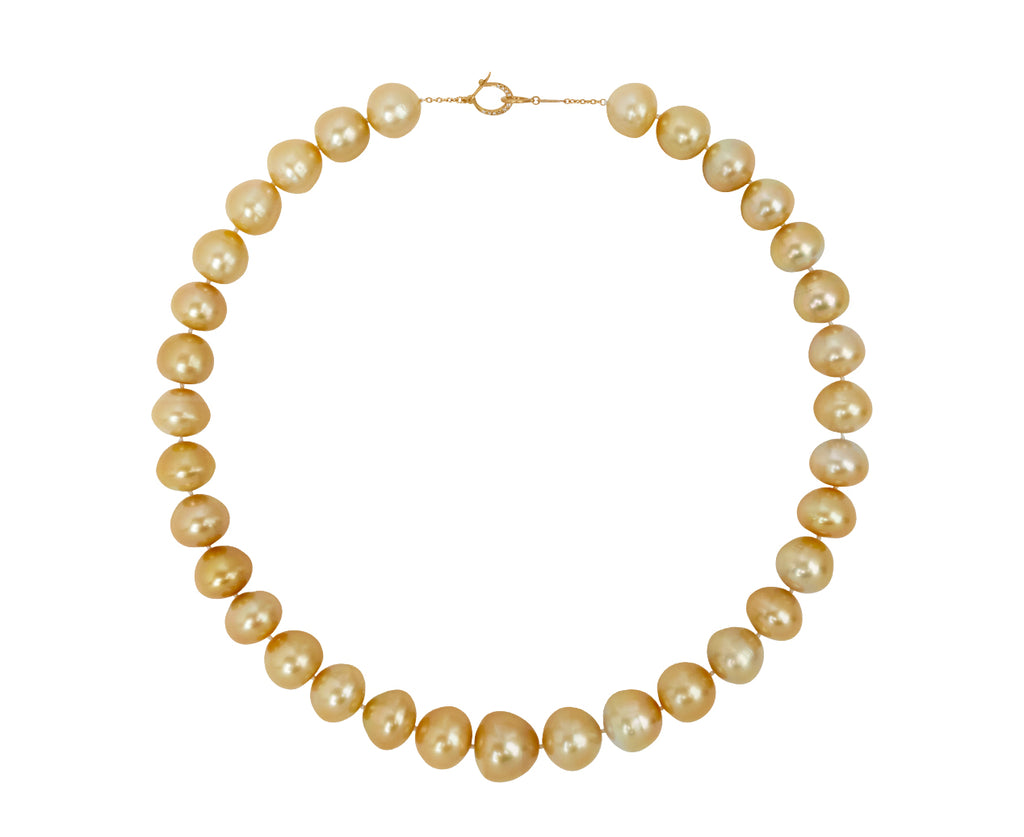 Golden South Sea Pearl Necklace