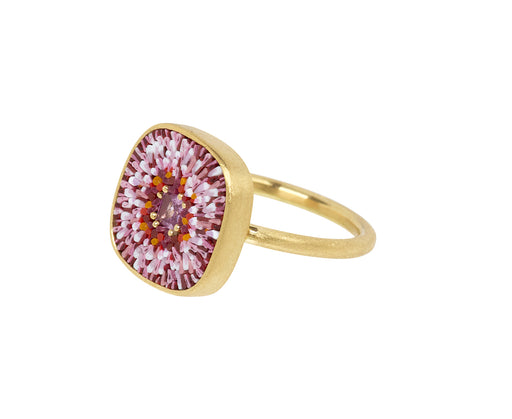 Micromosaic Bloom Ring