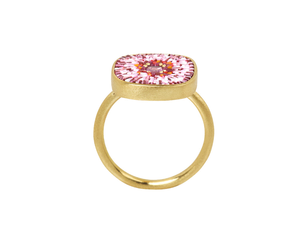 Micromosaic Bloom Ring