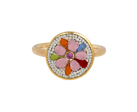 Micromosaic Baby Ring