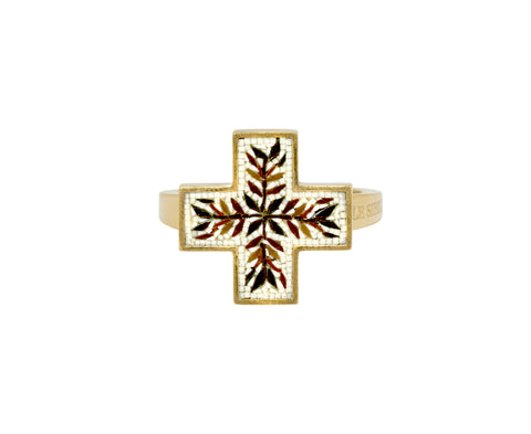 Fidocross Micromosaic Ring