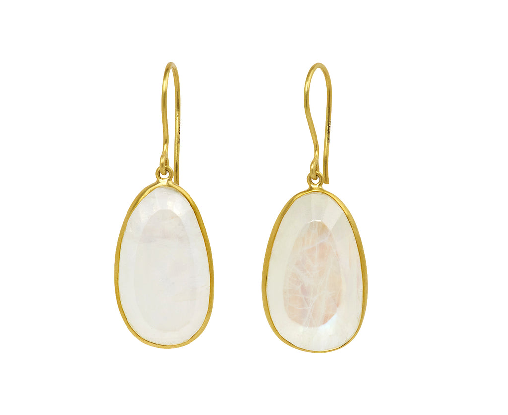 Rainbow Moonstone Koh-I-Noor Colette Drop Earrings