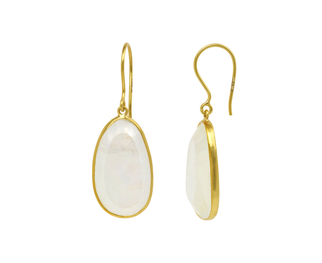 Rainbow Moonstone Koh-I-Noor Colette Drop Earrings