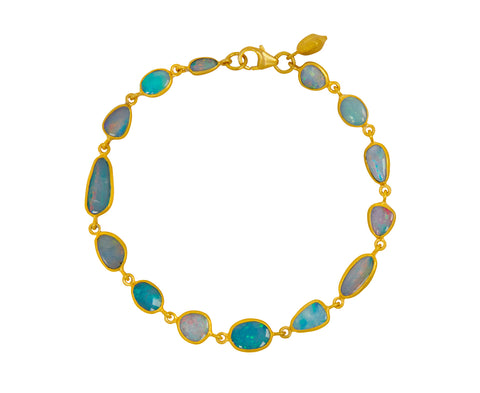 Pippa Small Alectrona Opal Full Stone Bracelet