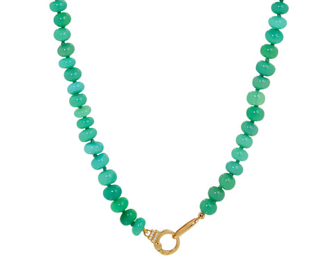 Chrysoprase Beaded Necklace