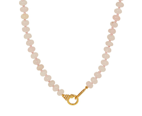 Rose Quartz Beaded Necklace