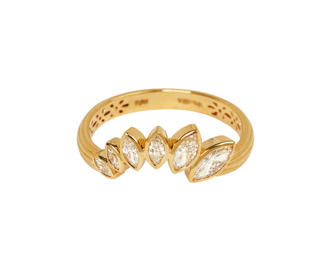 Graduating Diamond Petal Ring - TWISTonline