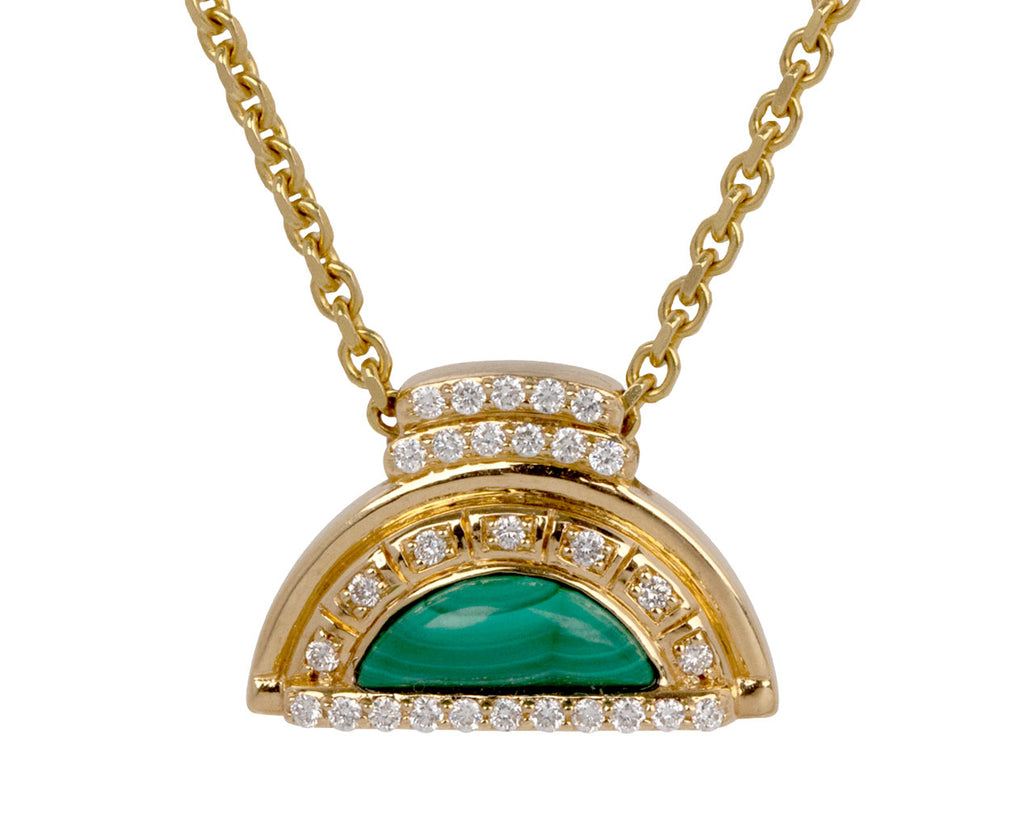 Malachite Alba Inlay Necklace